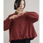 ショッピングバルーン ブラウス シャツ 裾バルーンシャツ レディース