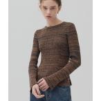 ショッピングTOKYO ニット セーター クルーネックリブニット レディース