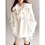 コート アウター ビットミドルミンクライ