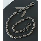 ウォレットチェーン スカル＆ウイングウォレットチェーン(SK)