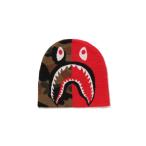 ショッピングハット 帽子 ハット 1ST CAMO SHARK KNIT CAP メンズ