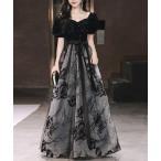 ワンピース スパンコールプリンセスドレス