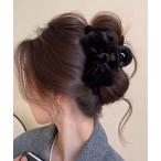 ヘアクリップ 「 ammy. / エイミードット 」 ベロア リボン バンスクリップ / ヘアクリップ
