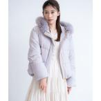 ショッピングダウンコート ダウンコート ダウンジャケット ファー付きショートダウンコート レディース