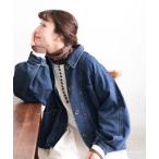 デニムジャケット gジャン 陽だまりデニムジャケット レディース