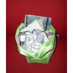 ポーチ レタリングシャイニーポーチ レディース