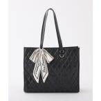 トートバッグ 「LouLoumei」スカーフ付きキャリーオントートバッグ レディース