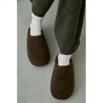 ショッピングサボ スリッポン ウールライクムートンサボシューズ レディース