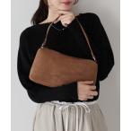 ショッピングスウェード ハンドバッグ スウェードスクエアバッグ