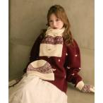 ショッピングハート ニット セーター プチハート柄ニットプルオーバー レディース