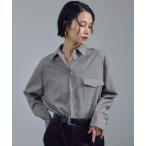 ブラウス シャツ ノンミュールジングウールシャツ / セットアップ対応 レディース