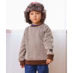 トレーナー  カチオンパイルクルーネックプルオーバ− キッズ 子供服 男の子 女の子