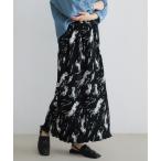 ショッピングモノトーン スカート 「予約」モノトーンプリーツ　イージースカート