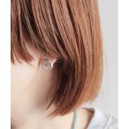 イヤリング オープンサークルイヤリング レディース