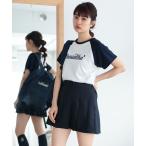 「niko and...」 半袖Tシャツ MEDIUM ネイビー レディース