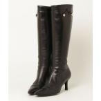 ショッピングロングブーツ 「LOUIS VUITTON」 ロングブーツ 34.5 ブラック レディース