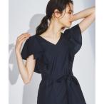 「GRACE CONTINENTAL」 半袖ブラウス 36 ネイビー レディース