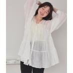 [titivate] длинный рукав туника S "теплый" белый женский 