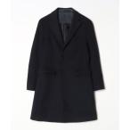 [COMME CA ISM] Пальто Честерфилд SMALL темно-синий мужской 