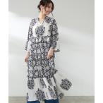 「Remind me and forever」 「RMAF」長袖ワンピース MEDIUM ブラック レディース