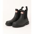 「HUNTER」 レインブーツ UK6 ブラック レディース