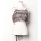 [apres jour] топ FREE серый женский 