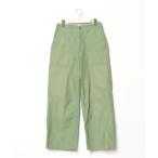 [coen] брюки-чинос M оливковый женский 