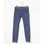 [AVIREX] обтягивающий брюки SMALL голубой женский 