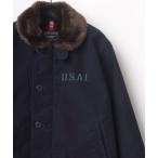 「ALPHA」 ブルゾン M ダークネイビー メンズ