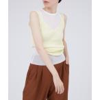 [TAN] вязаный ансамбль FREE свет желтый женский 