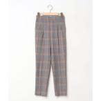 [GLOBAL WORK] в клетку слаксы X-SMALL серый женский 