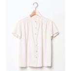 「N.（N. Natural Beauty Basic）」 半袖ブラウス MEDIUM ホワイト レディース