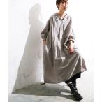 「soulberry」 長袖ワンピース LL グレー レディース