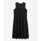 「GYMPHLEX」 ノースリーブワンピース 14 ブラック レディース