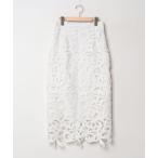 「CELFORD」 タイトスカート 38 ホワイト レディース