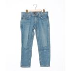 [green label relaxing] Denim брюки [Lee сотрудничество ] X-SMALL голубой женский 