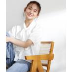 「N.（N. Natural Beauty Basic）」 半袖ブラウス MEDIUM オフホワイト レディース