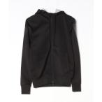 「HYDROGEN」 ジップアップパーカー XX-SMALL ブラック メンズ