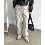 [SHAGGIE] легкий брюки FREE серый женский 