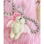 ショッピングキーホルダー キーホルダー WEGO/ミニアニマルチャームキーホルダー