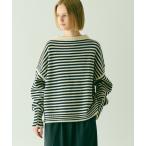 ニット セーター Le Tricoteur | クロップド ガンジーセーター WOMEN レディース