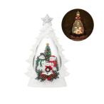 インテリア スノードーム ツリー スノーマン XL