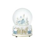 インテリア スノードーム ハウス L ライトブルー