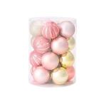 ショッピングオーナメント インテリア セットオーナメント 8cm 20個 ピンク