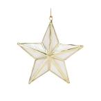 ショッピングオーナメント インテリア カピスオーナメント スター クリア