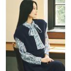 ショッピングジレ ベスト ジレ ヘアリーニットジレ レディース