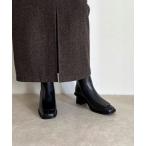 ショッピングブーツ ブーツ スクエアトゥブーツ レディース