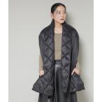 ストール マフラー TAION/リバーシブルダウンストール レディース