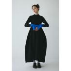 ワンピース Bi color knit dress　バイカラーニットドレス