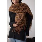 ショッピング雑貨 ストール マフラー ビッグレオパードストール レディース